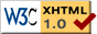 Validi XHTML 1.0!